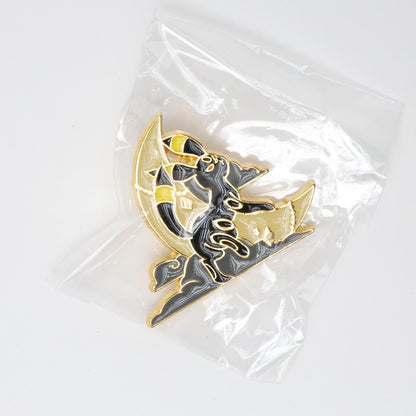 Moon Umbreon Eevee Pokemon Enamel Pin