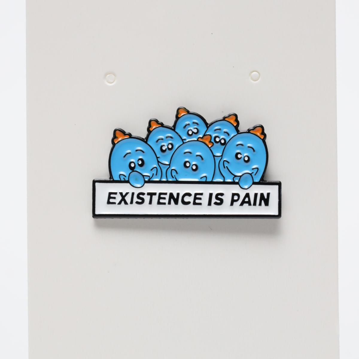 Mr. Meeseeks Existence Is Pain Rick & Morty Enamel Pin