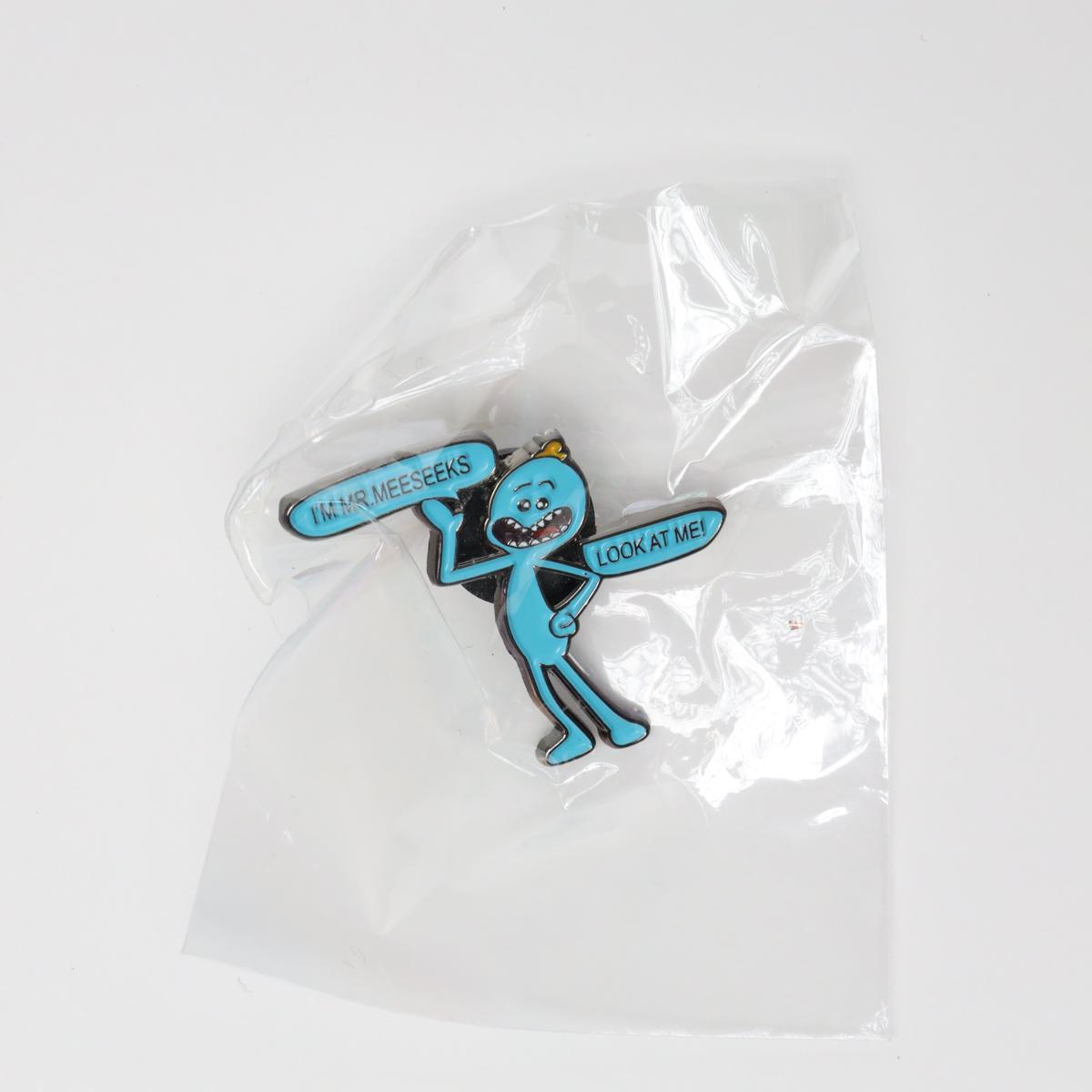 Mr. Meeseeks Look At Me Rick & Morty Enamel Pin
