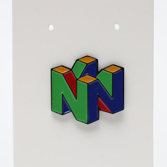 N64 Logo Enamel Pin