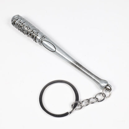 Negan's Lucille "The Walking Dead" Baseball Bat Metal Keychain