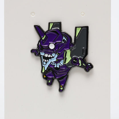Neon Genesis Evangelion EVA Unit-01 Big Head Enamel Pin