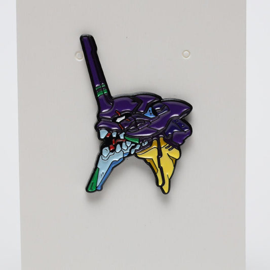 Neon Genesis Evangelion EVA Unit-01 Head Enamel Pin