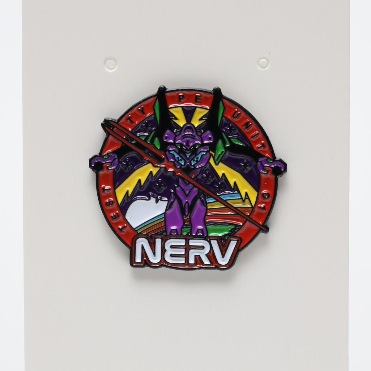 NERV Neon Genesis Evangelion Unit-01 Enamel Pin