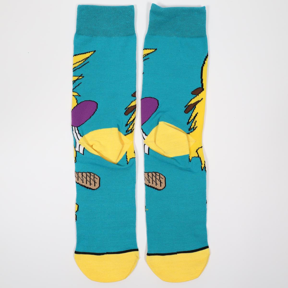 Norbert “The Angry Beavers” 90s Cartoon Socks