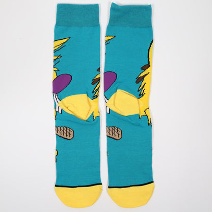Norbert “The Angry Beavers” 90s Cartoon Socks