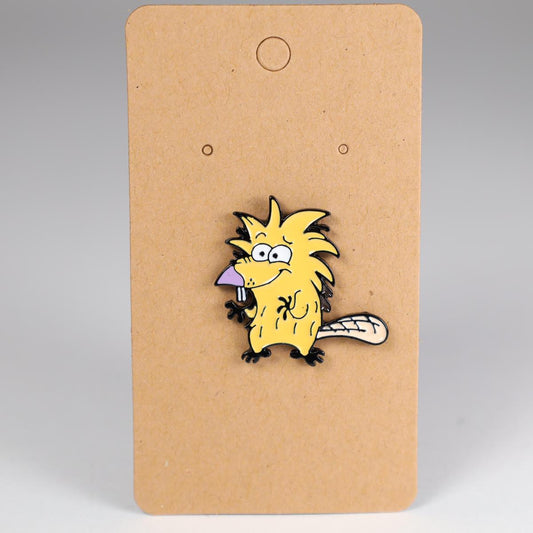 Norbert "The Angry Beavers" Enamel Pin