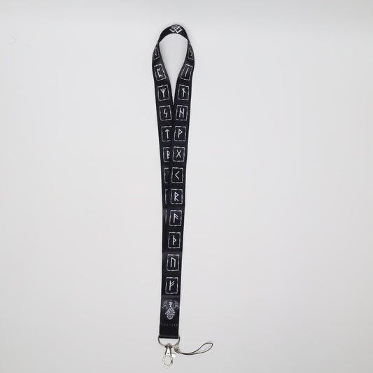 Norse Viking Rune Symbols Lanyard