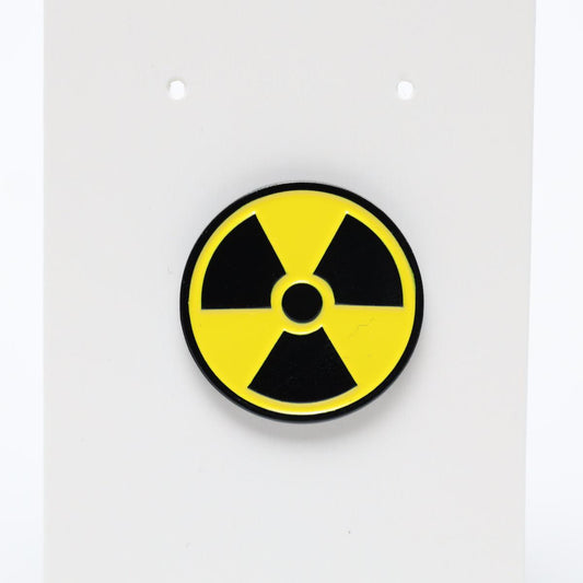 Nuclear Hazard Sign Punk Enamel Pin