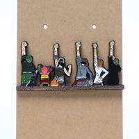 One Piece Straw Hats Gang Enamel Pin