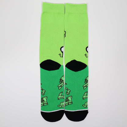 Oscar The Grouch "Sesame Street" 90s Cartoon Socks
