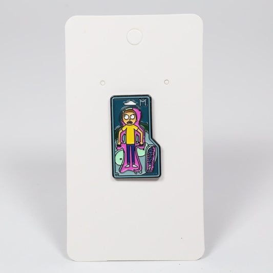 Packaged Morty "Rick and Morty" Enamel Pin