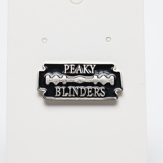 Peaky Blinders Razor Blade Enamel Pin