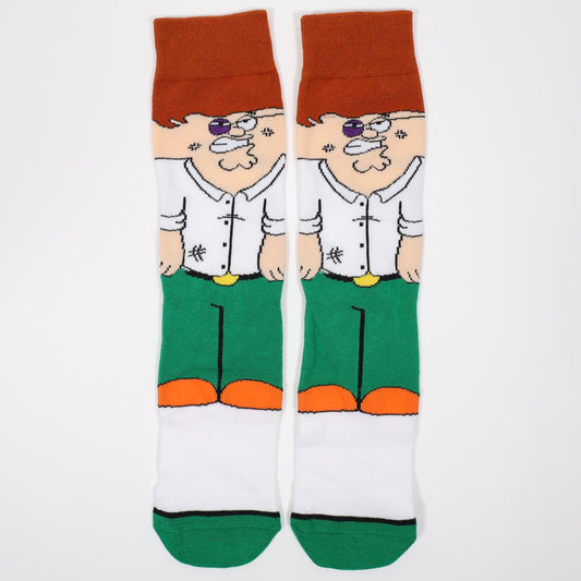 Peter “Family Guy : Chicken Fight” Cartoon Socks