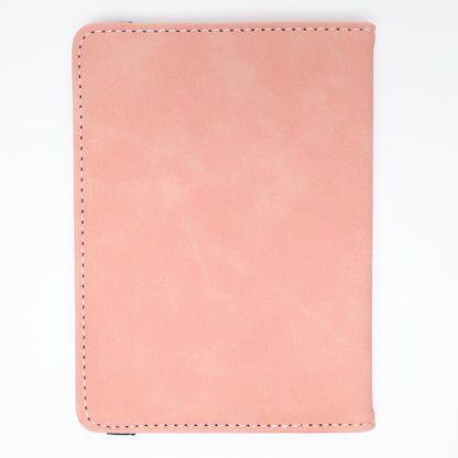 Pink RFID Blocking Passport Cover Travel Wallet (Color)