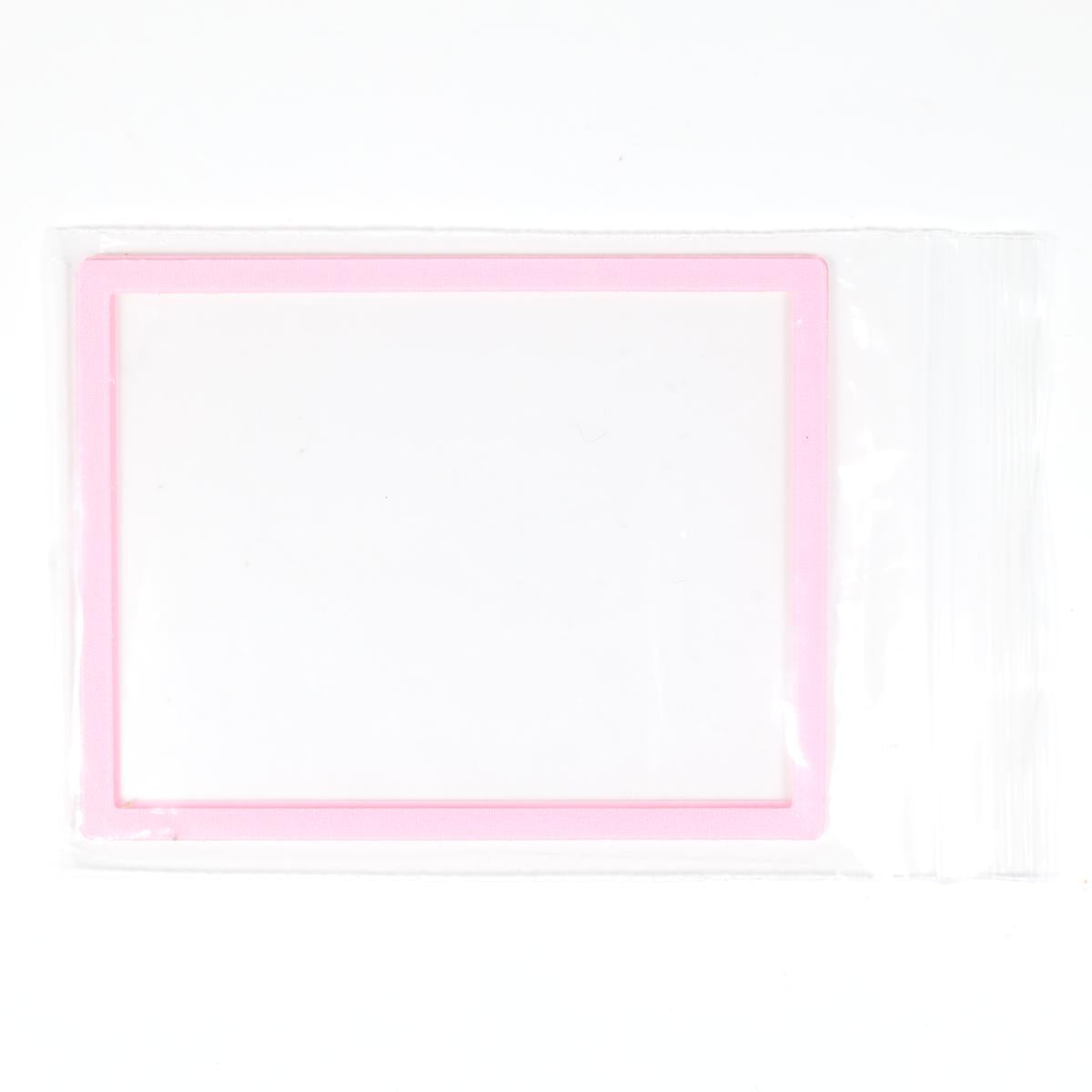 Pink Screen Cover & Lower Frame Replacement for Nintendo DS Lite - DS Lite (Color)