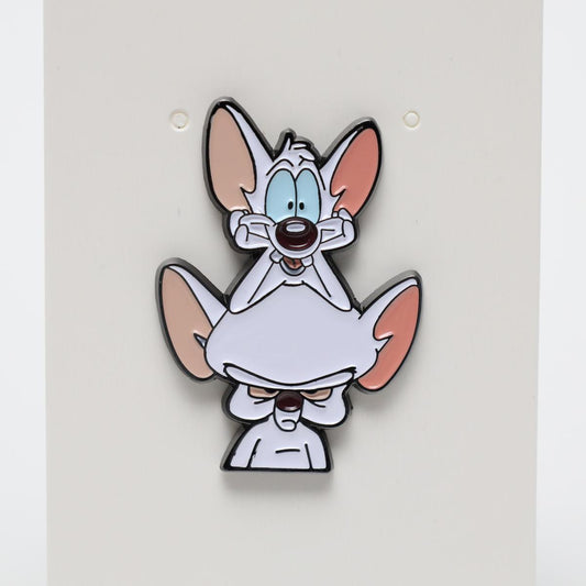Pinky and the Brain Enamel Pin