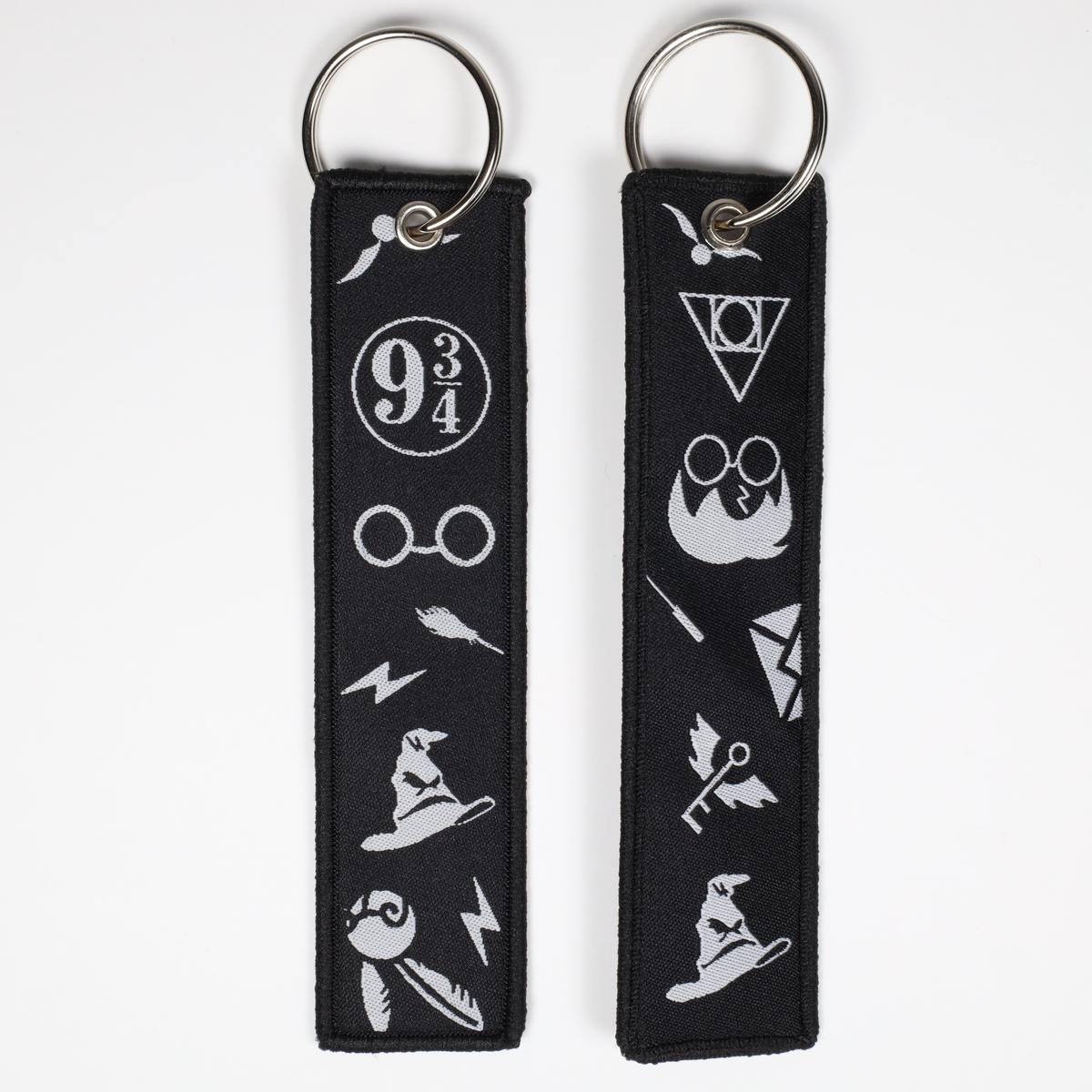 Platform 9 3/4 Harry Potter Embroidered Keychain