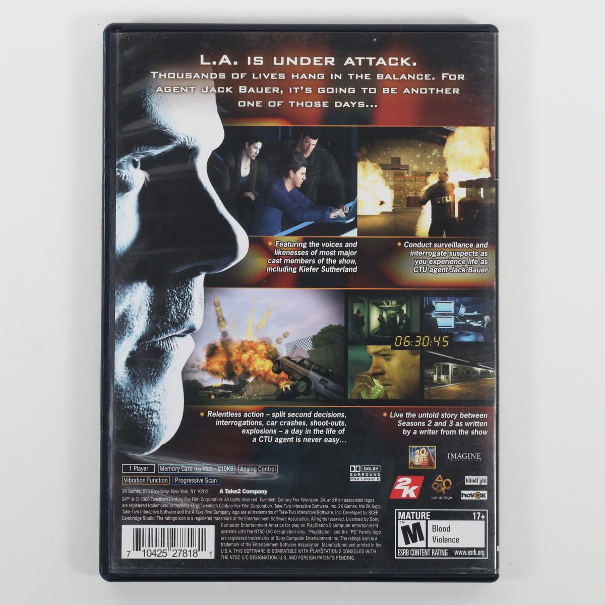 24: The Game - PlayStation 2 (Complete / Good)