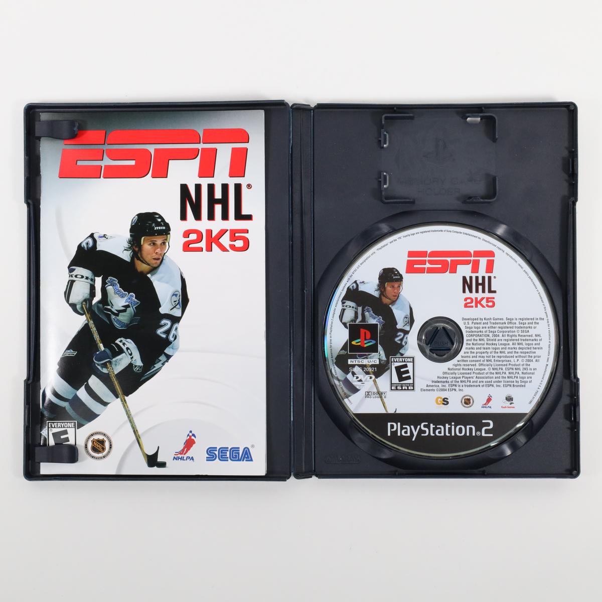 ESPN NHL 2K5 - PlayStation 2 (Complete / Poor)