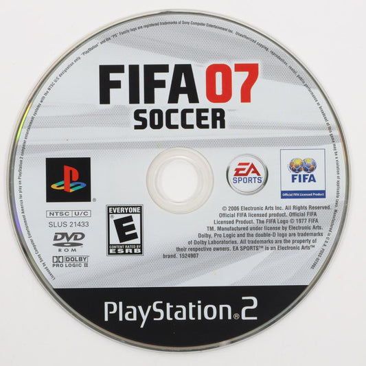 FIFA Soccer 07 - PlayStation 2 (Loose / Good)