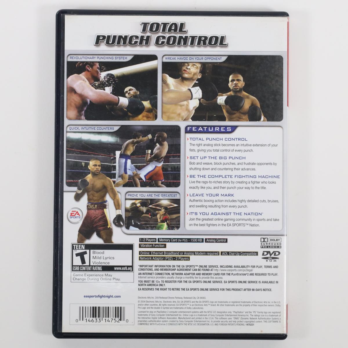 Fight Night 2004 - PlayStation 2 (Complete / Good)