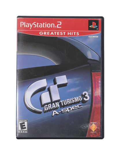 Gran Turismo 3 A-Spec - PlayStation 2 (Complete / Good)