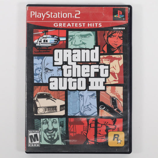 Grand Theft Auto 3 - PlayStation 2 (Complete / Good)