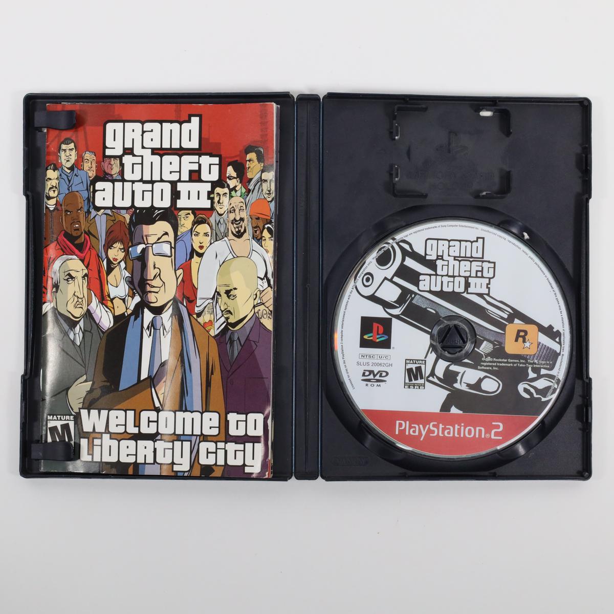 Grand Theft Auto 3 - PlayStation 2 (Complete / Good)