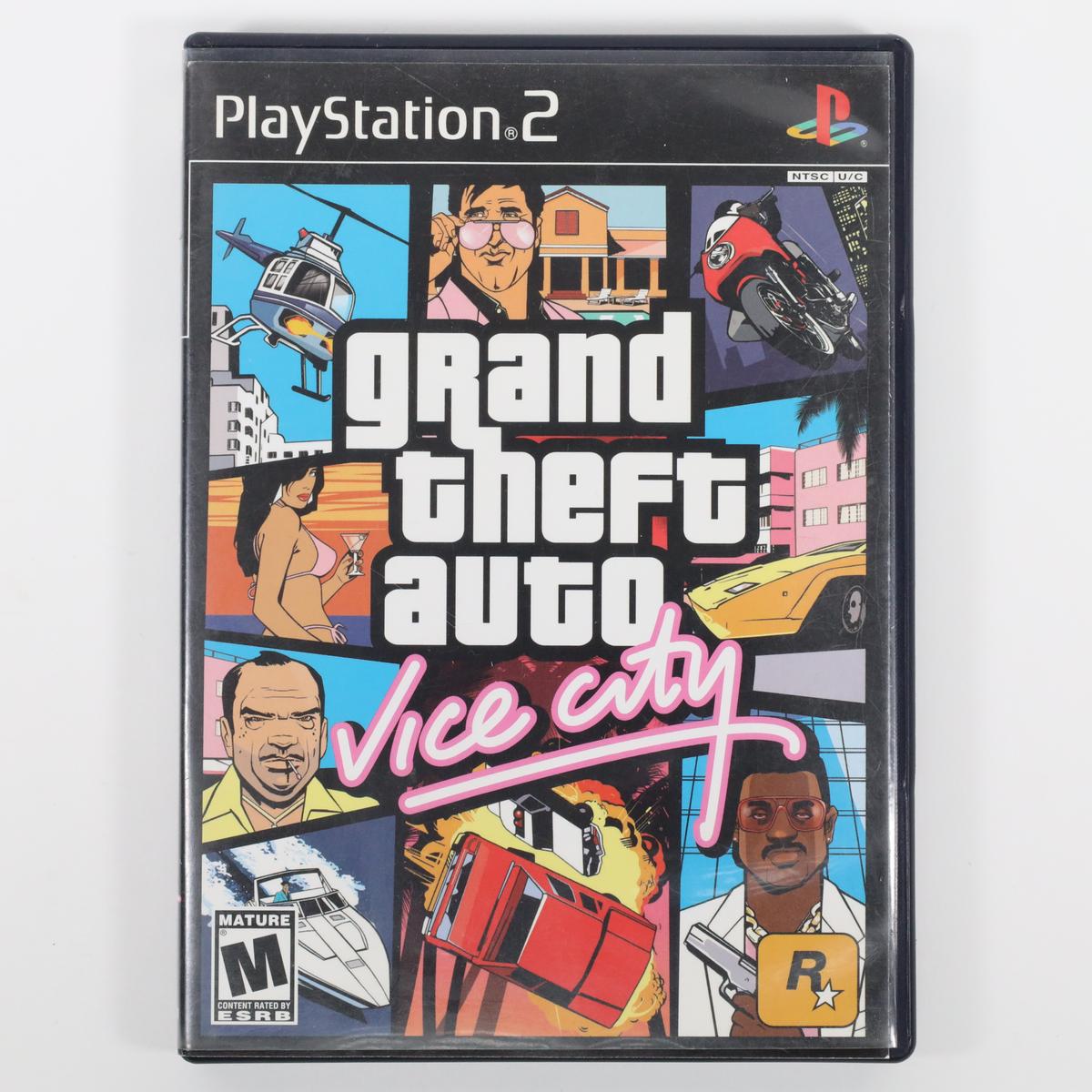 Grand Theft Auto: Vice City - PlayStation 2 (Complete / Acceptable)