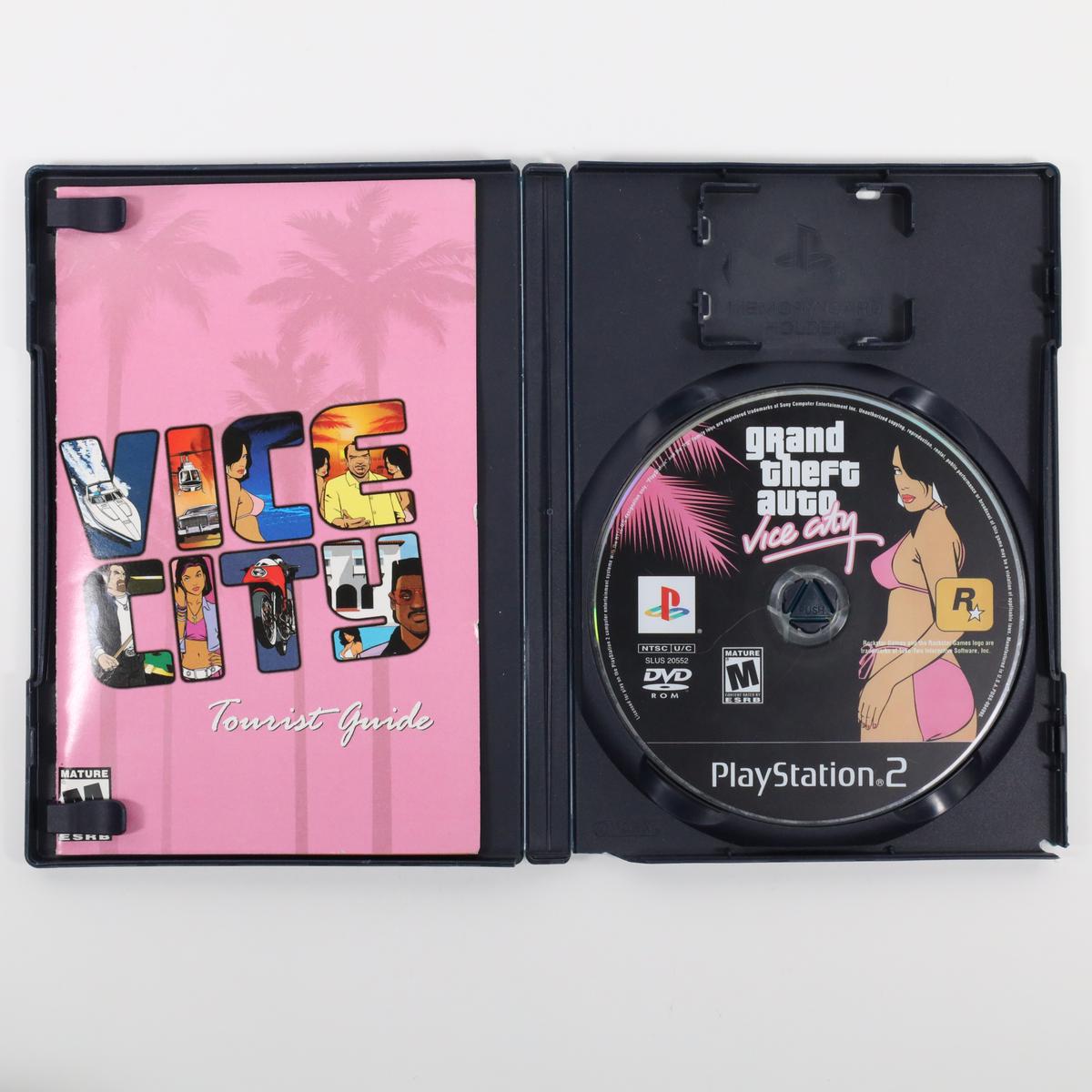 Grand Theft Auto: Vice City - PlayStation 2 (Complete / Acceptable)