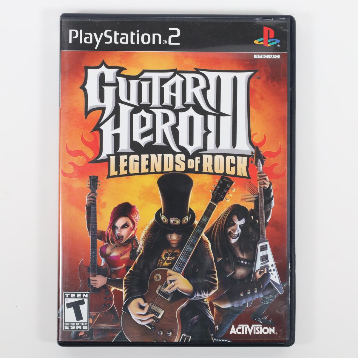 Guitar Hero 3: Legends of Rock - PlayStation 2 (Complete / Good)