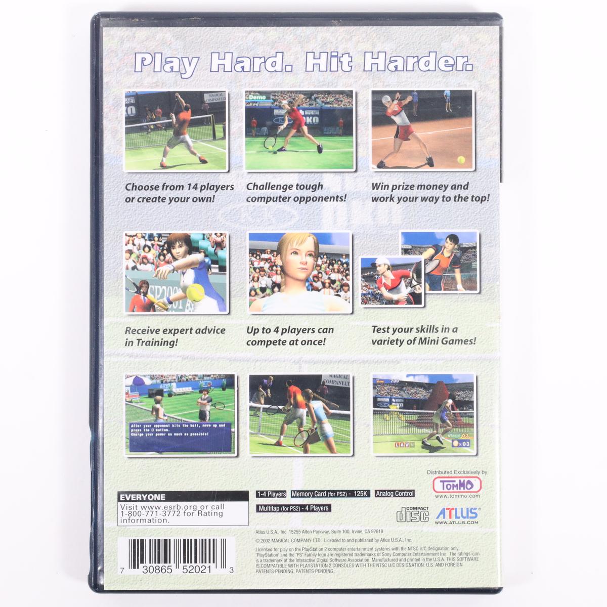 Hard Hitter Tennis - PlayStation 2 (Loose [Game Only] / Acceptable)