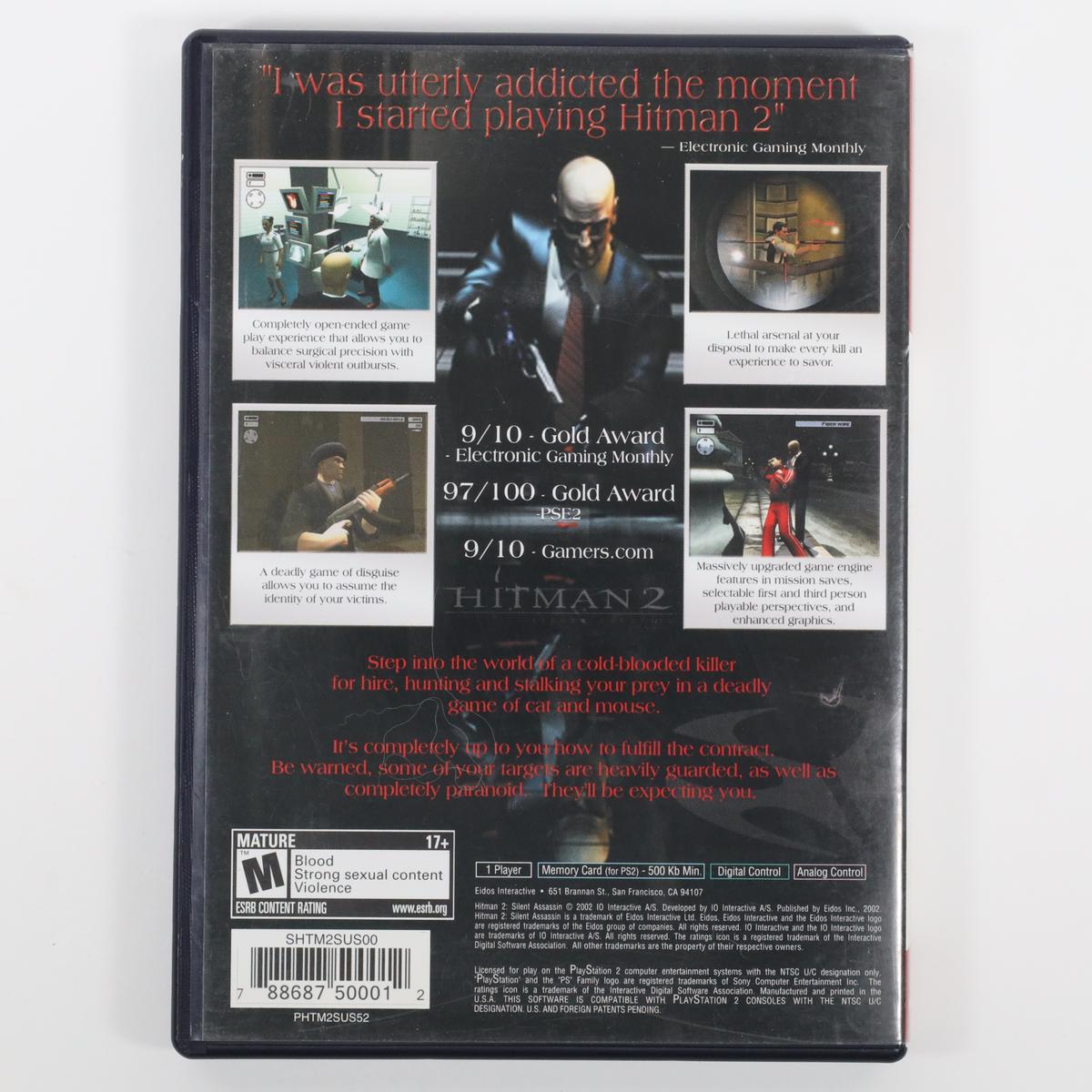 Hitman 2 - PlayStation 2 (Complete / Good)