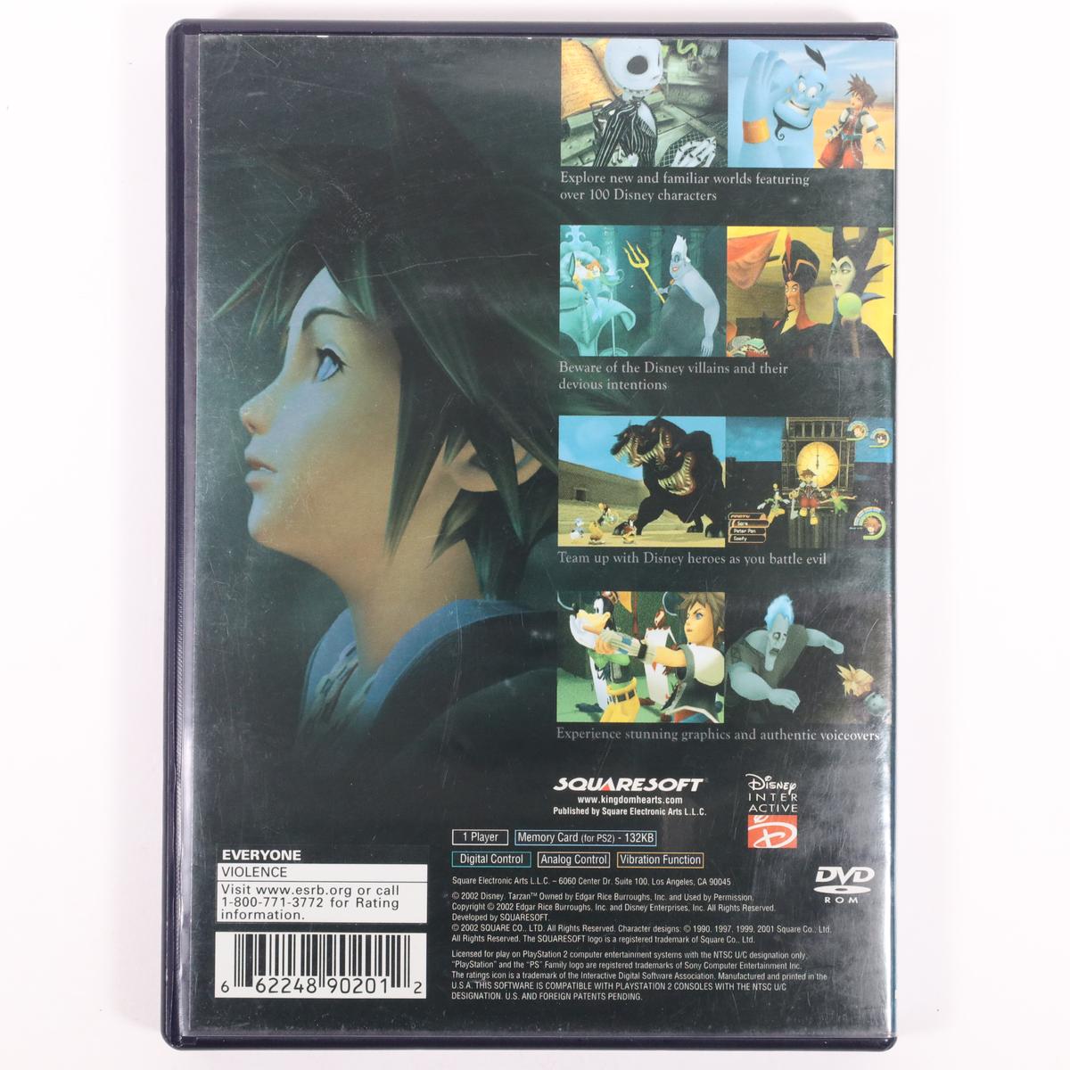 Kingdom Hearts - PlayStation 2 (Complete / Acceptable)