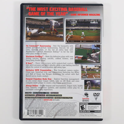 Major League Baseball 2K5 - PlayStation 2 (Complete / Good)