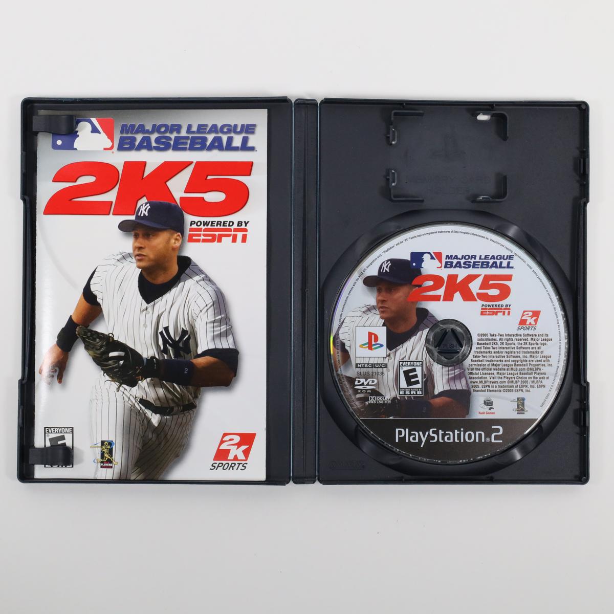 Major League Baseball 2K5 - PlayStation 2 (Complete / Good)