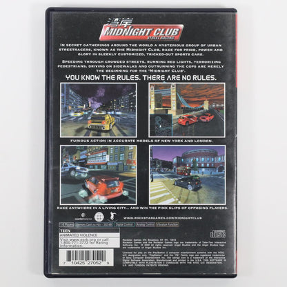 Midnight Club Street Racing - PlayStation 2 (Complete / Good)