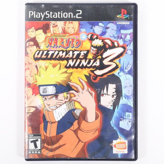 Naruto: Ultimate Ninja 3 - PlayStation 2 (Complete / Acceptable)