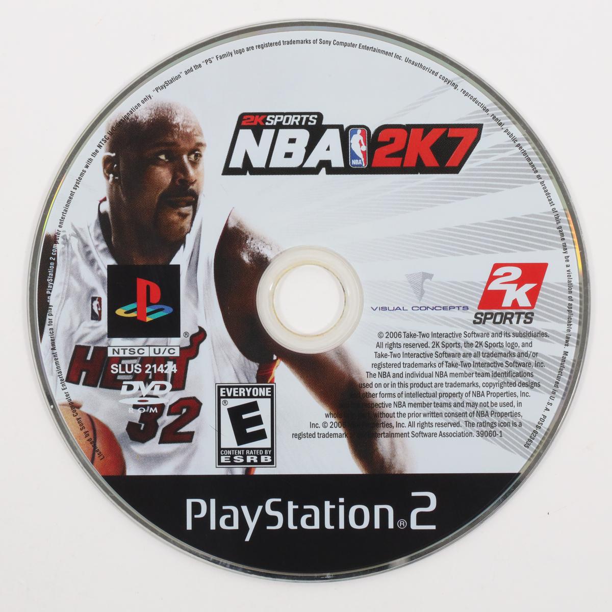 NBA 07 - PlayStation 2 (Loose / Good)