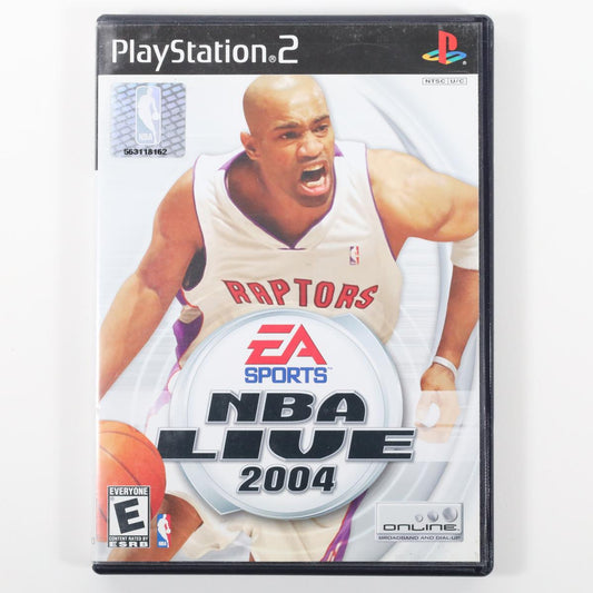 NBA Live 2004 - PlayStation 2 (Complete / Good)