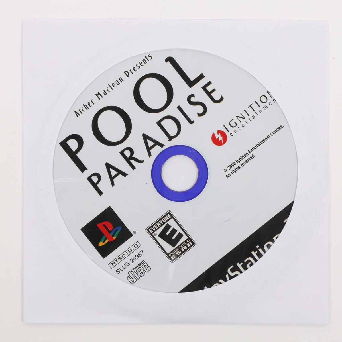 Pool Paradise - PlayStation 2 (Loose / Acceptable)