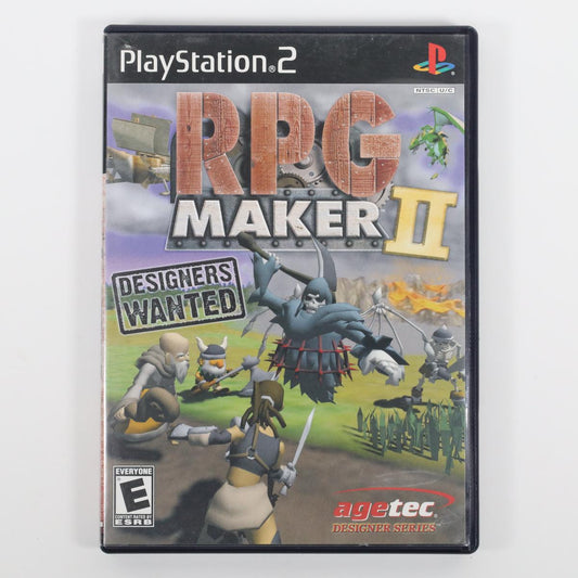 RPG Maker II - PlayStation 2 (Complete / Good)