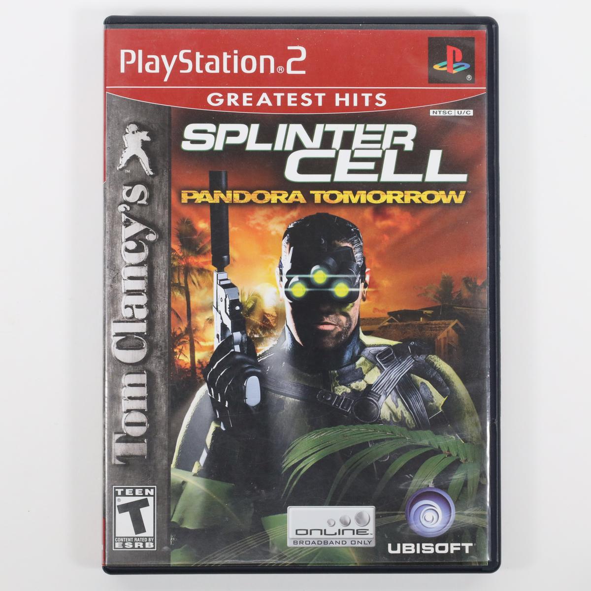 Splinter Cell Pandora Tomorrow - PlayStation 2 (Complete / Acceptable)