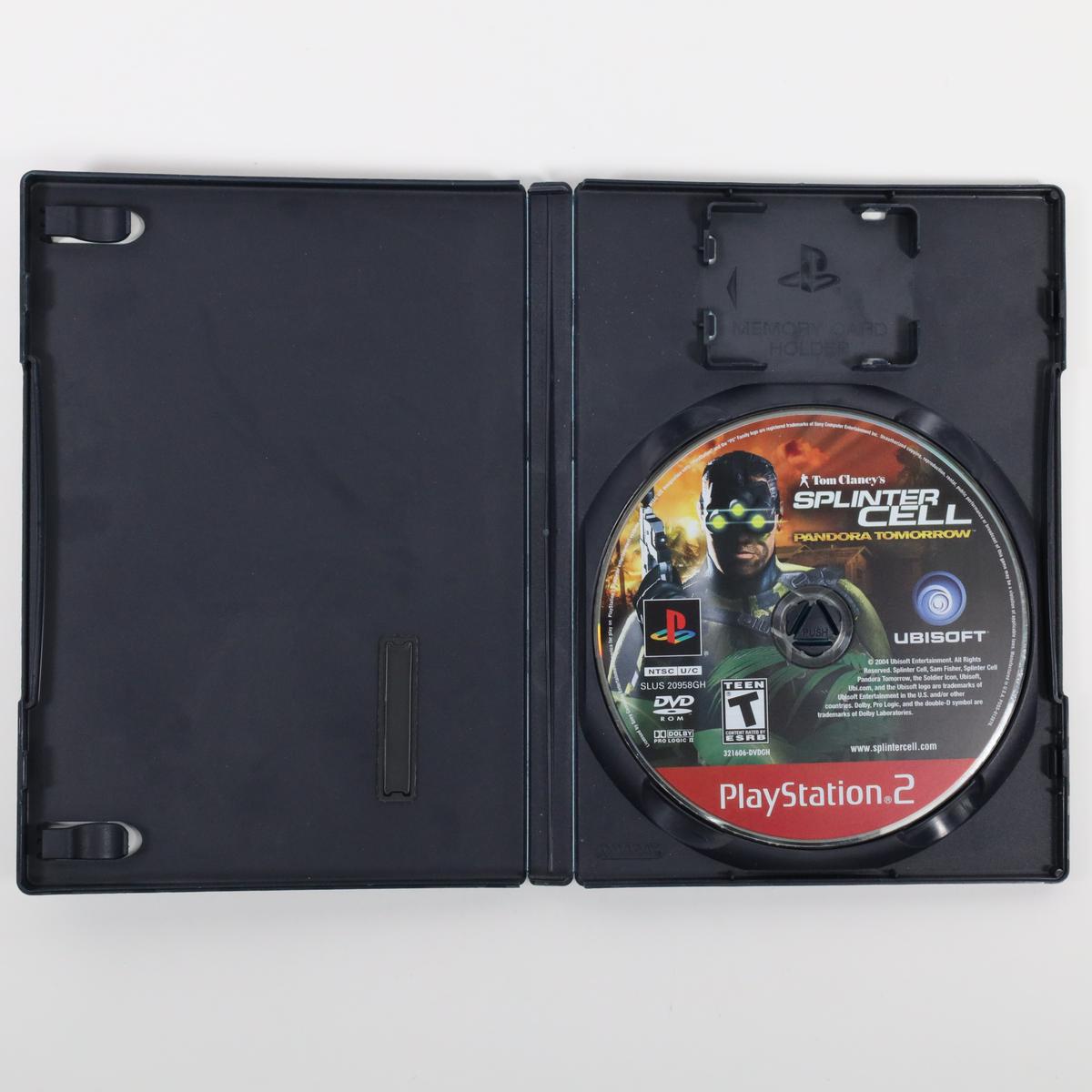 Splinter Cell Pandora Tomorrow - PlayStation 2 (Complete / Acceptable)