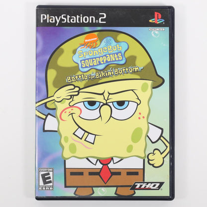 SpongeBob SquarePants: Battle for Bikini Bottom - PS2 (Complete / Acceptable)