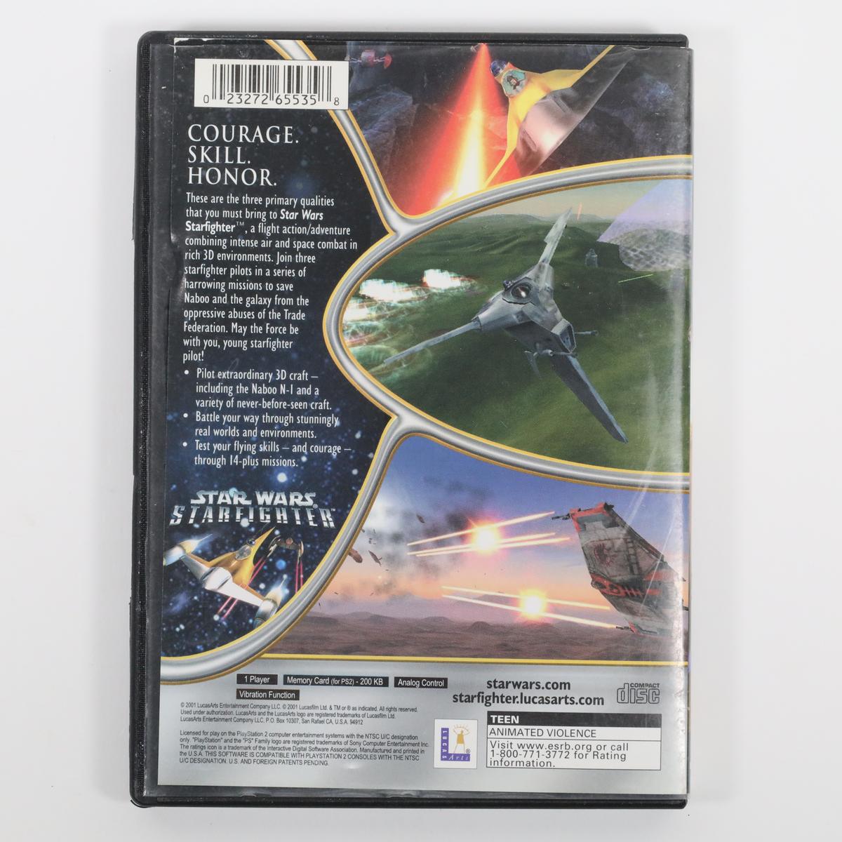 Star Wars: Starfighter - PlayStation 2 (Complete / Acceptable)