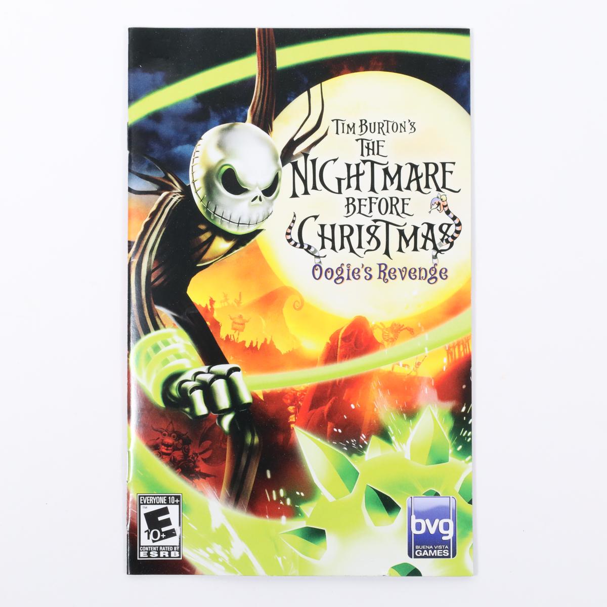 Tim Burton's The Nightmare Before Christmas: Oogie's Revenge - PS2 (Complete / Good)