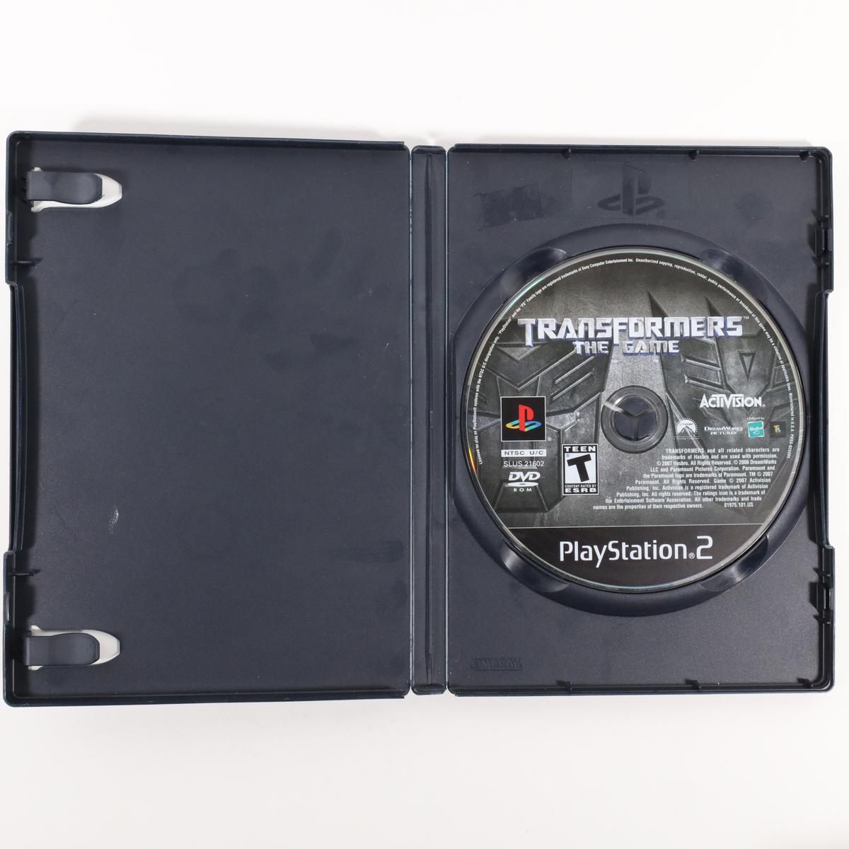 Transformers: The Game - PlayStation 2 (Complete / Acceptable)