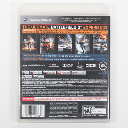 Battlefield 3 - PlayStation 3 (Complete / Good)